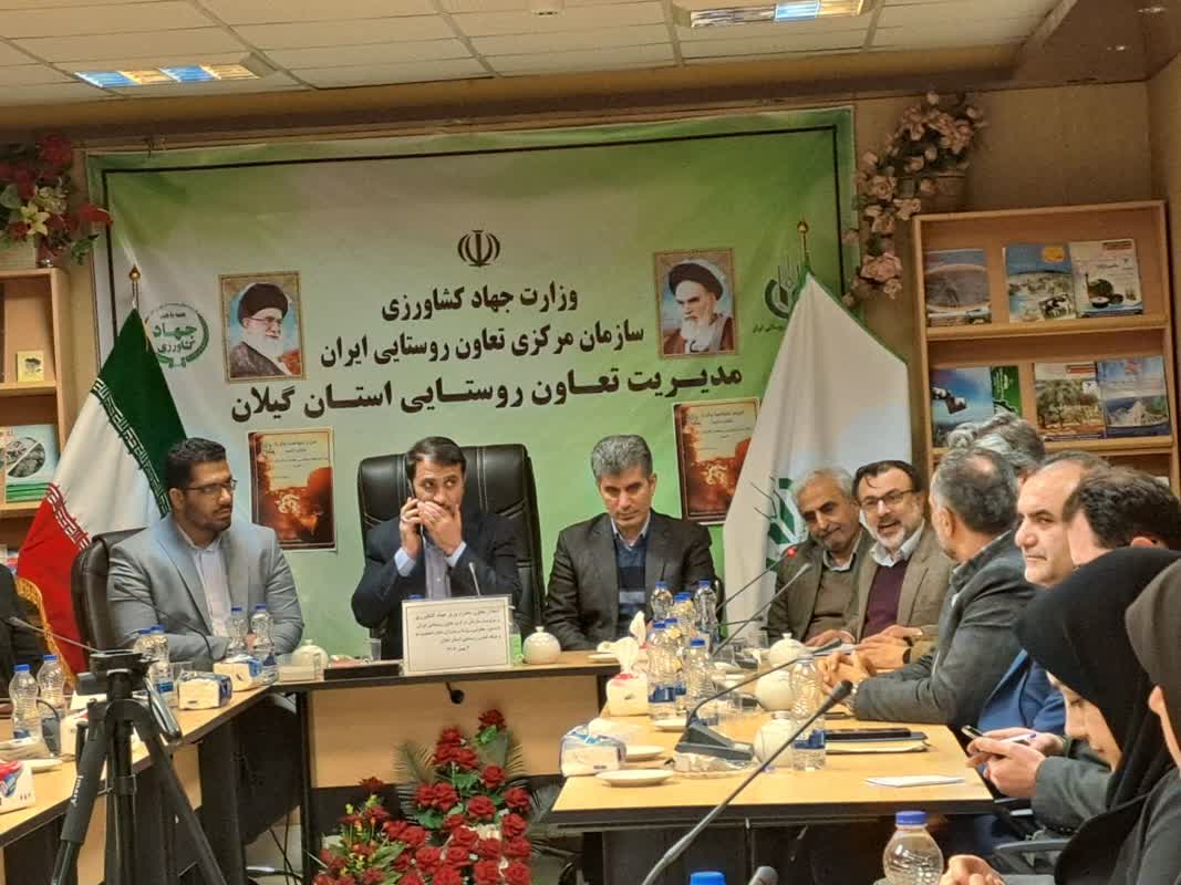 بازديد معاون وزير جهاد کشاورزي از شبکه تعاون روستايي گيلان